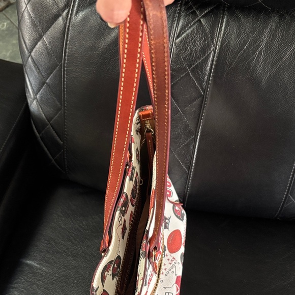 Dooney & Bourke Buccaneers Red and White Tote - Picture 10 of 16